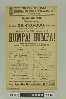 HUMPA! HUMPA!