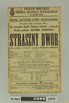 STRASZNY DWÓR