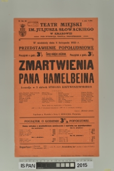 ZMARTWIENIA PANA HAMELBEINA