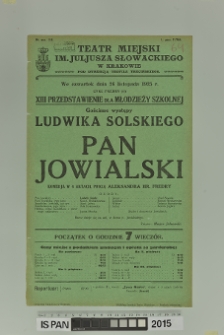 PAN JOWIALSKI