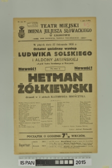 HETMAN Ż&Oacute;ŁKIEWSKI
