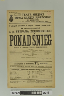 PONAD ŚNIEG