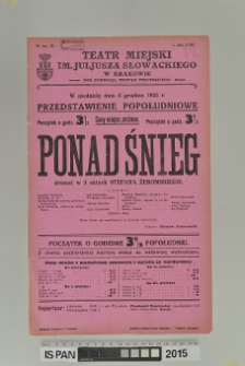 PONAD ŚNIEG