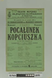 POCAŁUNEK KOPCIUSZKA (A Kiss for Cinderella)