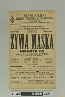 ŻYWA MASKA (Henryk IV)