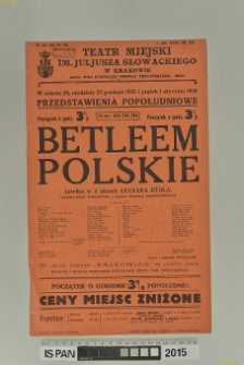 BETLEEM POLSKIE