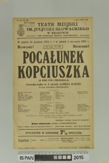 POCAŁUNEK KOPCIUSZKA (A Kiss for Cinderella)