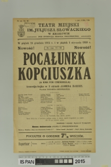 POCAŁUNEK KOPCIUSZKA (A Kiss for Cinderella)