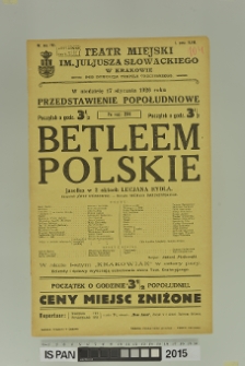 BETLEEM POLSKIE