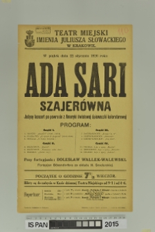 ADA SARI SZAJERÓWNA