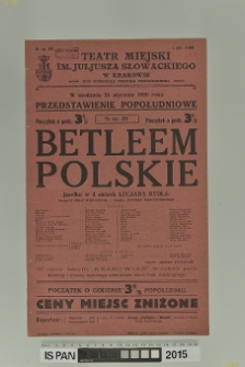 BETLEEM POLSKIE