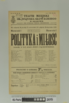 POLITYKA I MIŁOŚĆ