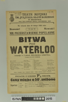 BITWA POD WATERLOO
