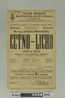 CETNO-LICHO (Pile ou Face)