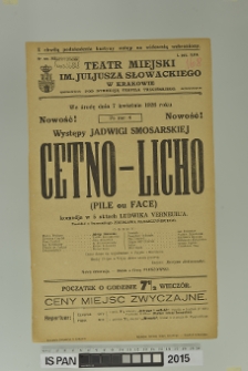 CETNO-LICHO (Pile ou Face)
