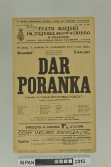 DAR PORANKA