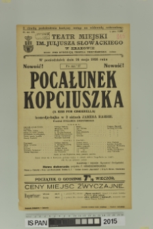 POCAŁUNEK KOPCIUSZKA (A Kiss for Cinderella)