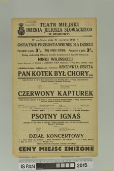 PRZEDSTAWIENIE DLA DZIECI