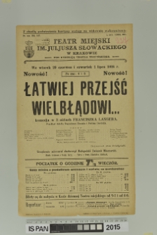 ŁATWIEJ PRZEJŚĆ WIELBŁĄDOWI…