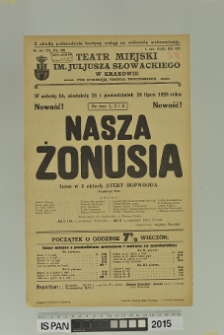 NASZA ŻONUSIA