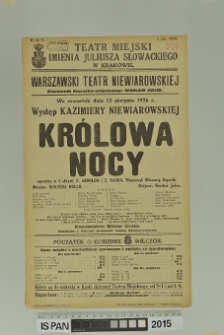 KRÓLOWA NOCY