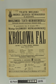 KRÓLOWA FAL