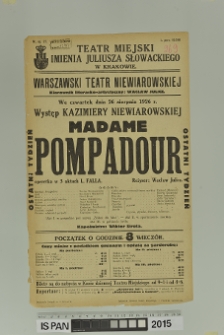 MADAME POMPADOUR