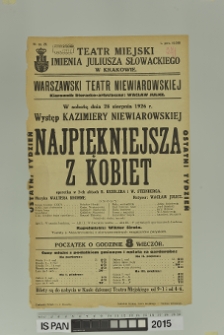 NAJPIĘKNIEJSZA Z KOBIET