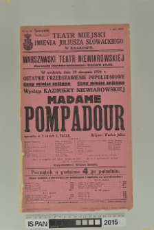 MADAME POMPADOUR