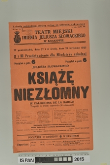 KSIĄŻĘ NIEZŁOMNY