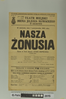 NASZA ŻONUSIA