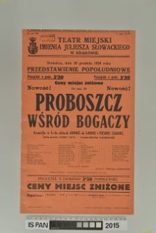 PROBOSZCZ WŚRÓD BOGACZY