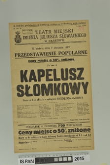 KAPELUSZ SŁOMKOWY