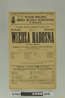 WIEDZA RADOSNA (La Gaia scienza)