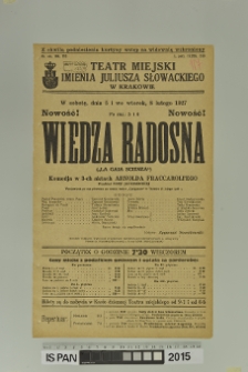 WIEDZA RADOSNA (La Gaia scienza)