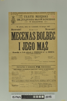 MECENAS BOLBEC I JEGO MĄŻ