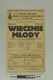 WIECZNIE MŁODY