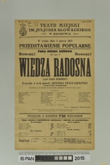 WIEDZA RADOSNA (La Gaia scienza)