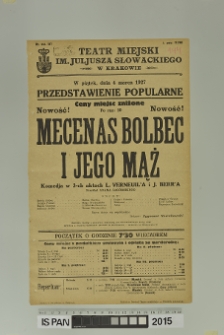 MECENAS BOLBEC I JEGO MĄŻ