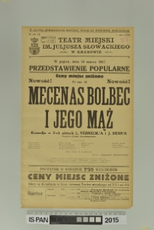 MECENAS BOLBEC I JEGO MĄŻ