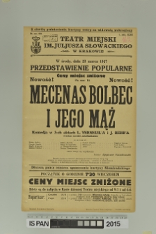 MECENAS BOLBEC I JEGO MĄŻ