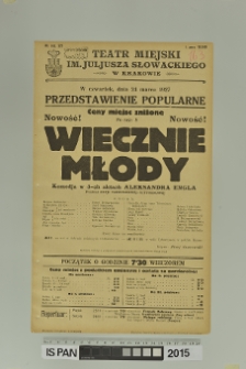 WIECZNIE MŁODY