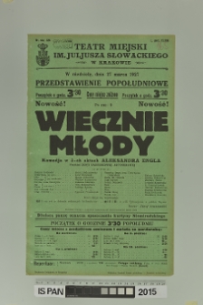WIECZNIE MŁODY