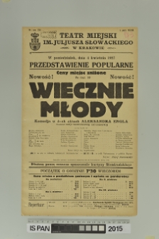 WIECZNIE MŁODY