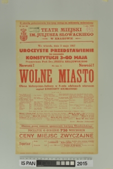 WOLNE MIASTO
