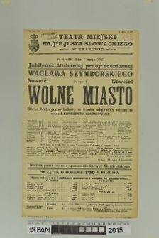 WOLNE MIASTO