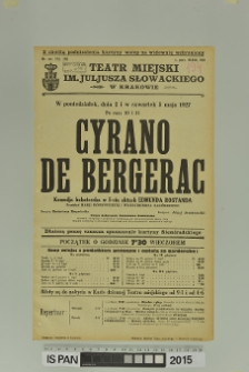 CYRANO DE BERGERAC