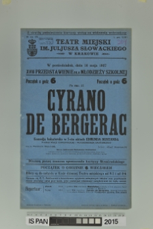 CYRANO DE BERGERAC