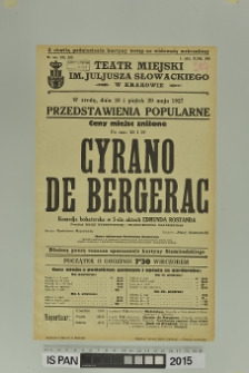 CYRANO DE BERGERAC