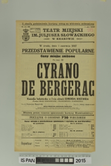 CYRANO DE BERGERAC